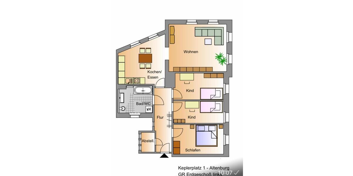 4-Raum-Wohnung in Altenburg, 101,33qm 4 zimmer