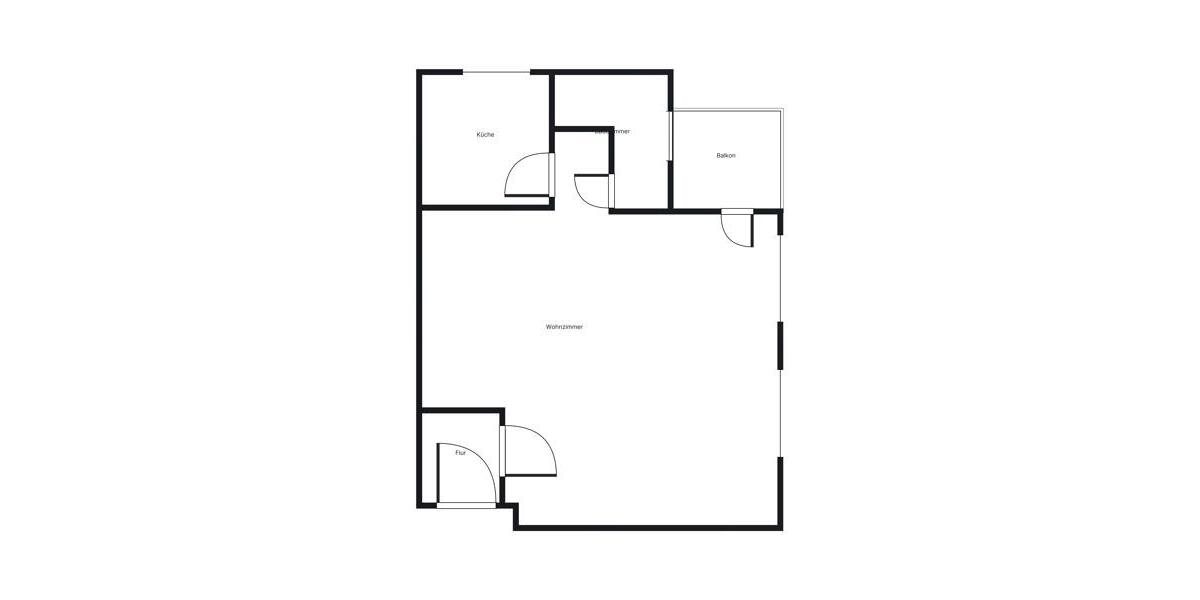 Ihre neue Ruhe Oase mit Balkon 1.5 zimmer