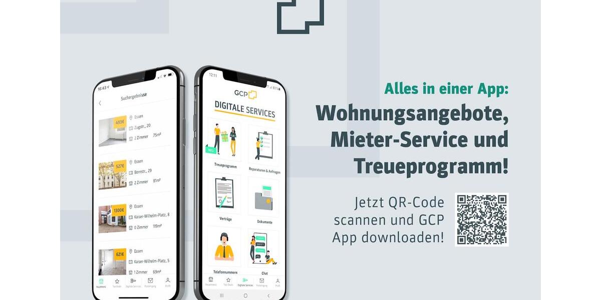 Erdgeschoßwohnung Halle (Saale) Am Wasserturm/Thaerviertel - 1 Zimmer, 45 m&sup2;, 357&euro; | Angebot:23817010