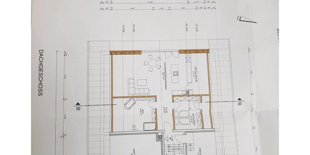Dachgeschoßwohnung Füssen - 1 Zimmer, 100 m&sup2;, 1.250&euro; | Angebot:25542966