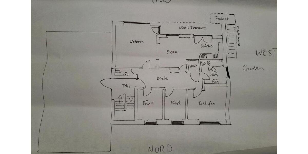 Etagenwohnung Bad Iburg - 4 Zimmer, 115 m&sup2;, 1.380&euro; | Angebot:24628740