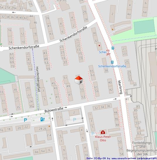 Erdgeschoßwohnung Lübeck Sankt Gertrud - 2 Zimmer, 43 m&sup2;, 447&euro; | Angebot:25960674