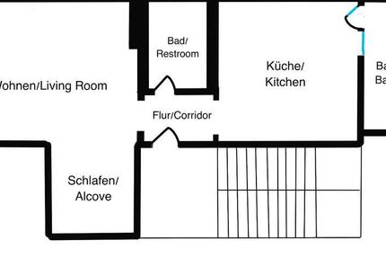 Wohnung Düsseldorf Stadtbezirk 8 - 1.5 Zimmer, 40 m&sup2;, 870&euro; | Angebot:26611618
