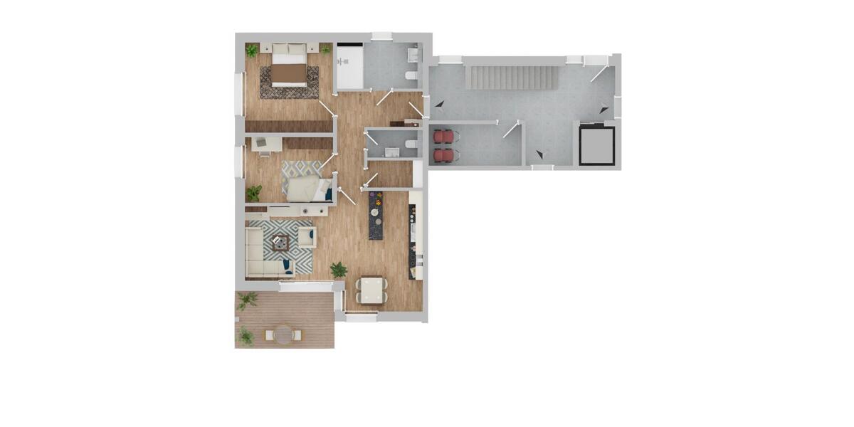 Erdgeschoßwohnung Schwerte - 3 Zimmer, 90 m&sup2;, 1.375&euro; | Angebot:26403710