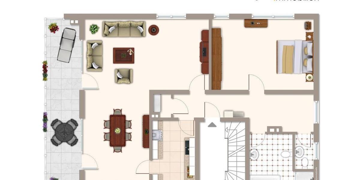 Etagenwohnung Eschwege - 2 Zimmer, 104 m&sup2;, 790&euro; | Angebot:23687432