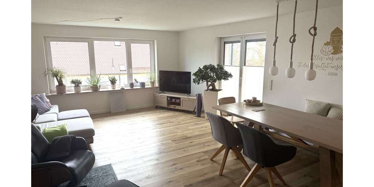 Etagenwohnung Elchingen Oberelchingen - 4 Zimmer, 112 m&sup2;, 1.335&euro; | Angebot:24335338