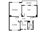 Erdgeschoßwohnung Essen Stadtbezirk VI - 3.5 Zimmer, 66 m&sup2;, 689&euro; | Angebot:26648411