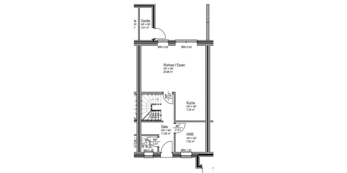 Etagenwohnung Großefehn - 3 Zimmer, 96 m&sup2;, 780&euro; | Angebot:24976864