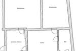 Erdgeschoßwohnung Görzke - 3 Zimmer, 73 m&sup2;, 580&euro; | Angebot:26626025