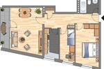 Etagenwohnung Delmenhorst Deichhorst - 3 Zimmer, 64 m&sup2;, 659&euro; | Angebot:25989537