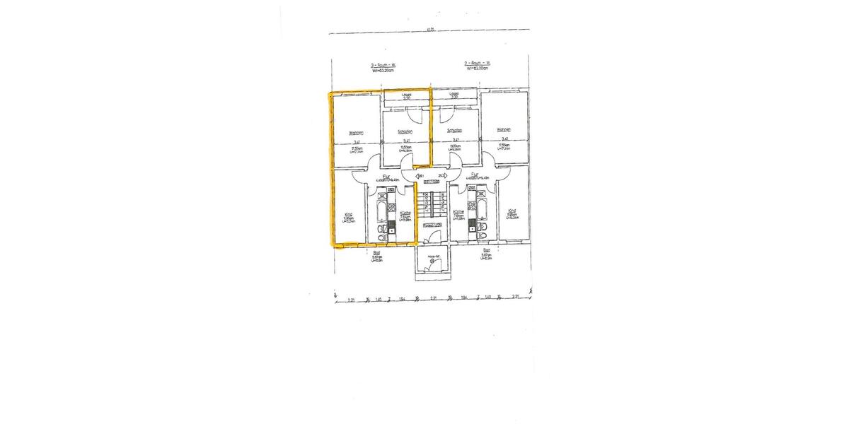 Etagenwohnung Neukirch/Lausitz Lausitz - 3 Zimmer, 63 m&sup2;, 320&euro; | Angebot:26381224