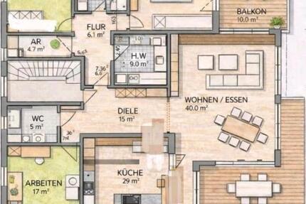 Wohnung Sennfeld - 3 Zimmer, 190 m&sup2;, 2.350&euro; | Angebot:24379202