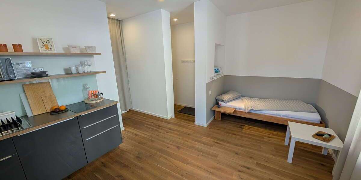 Etagenwohnung Stuttgart Hedelfingen - 1 Zimmer, 28 m&sup2;, 820&euro; | Angebot:25765641