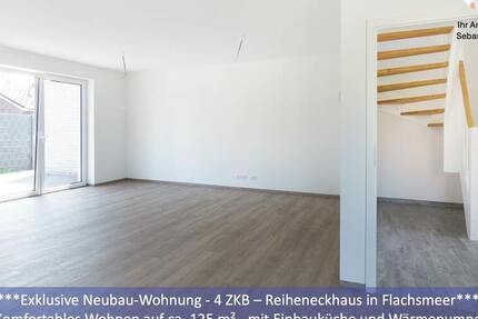 ***Exklusive Neubau-Wohnung - 4 ZKB - Reiheneckhaus in Flachsmeer*** 4 zimmer