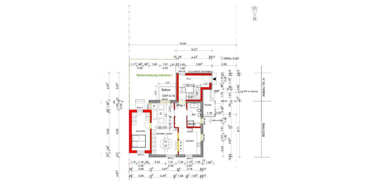 Erdgeschoßwohnung Biebesheim am Rhein - 2 Zimmer, 67 m&sup2;, 1.000&euro; | Angebot:26547046