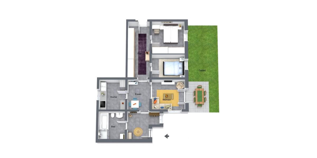 Wohnen auf Zeit Waltenhofen - 3 Zimmer, 100 m&sup2;, 1.930&euro; | Angebot:26406231