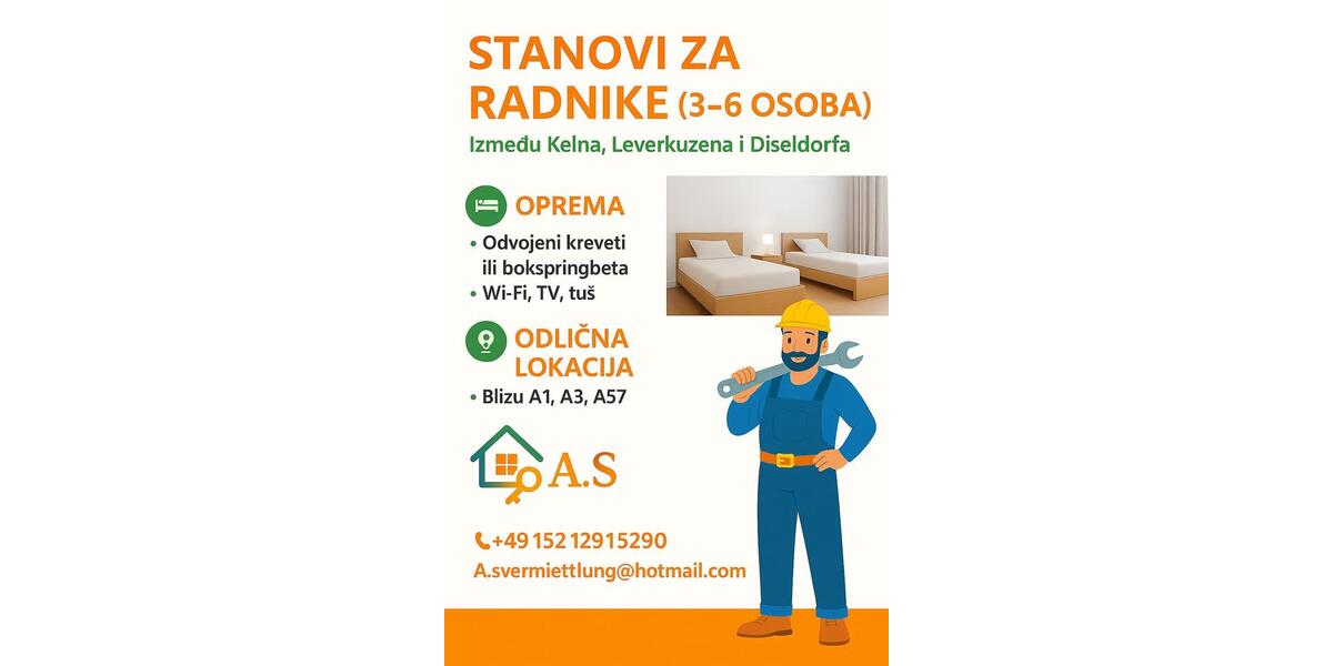 Wohnen auf Zeit Köln Nippes - 10 Zimmer, 150 m&sup2;, 14&euro; | Angebot:25424538