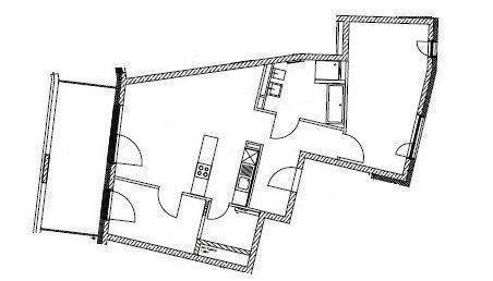 Etagenwohnung Mönchengladbach Stadtmitte - 3 Zimmer, 87 m&sup2;, 1.158&euro; | Angebot:25319854