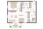 Erdgeschoßwohnung Hechthausen - 2 Zimmer, 65 m&sup2;, 700&euro; | Angebot:26491376