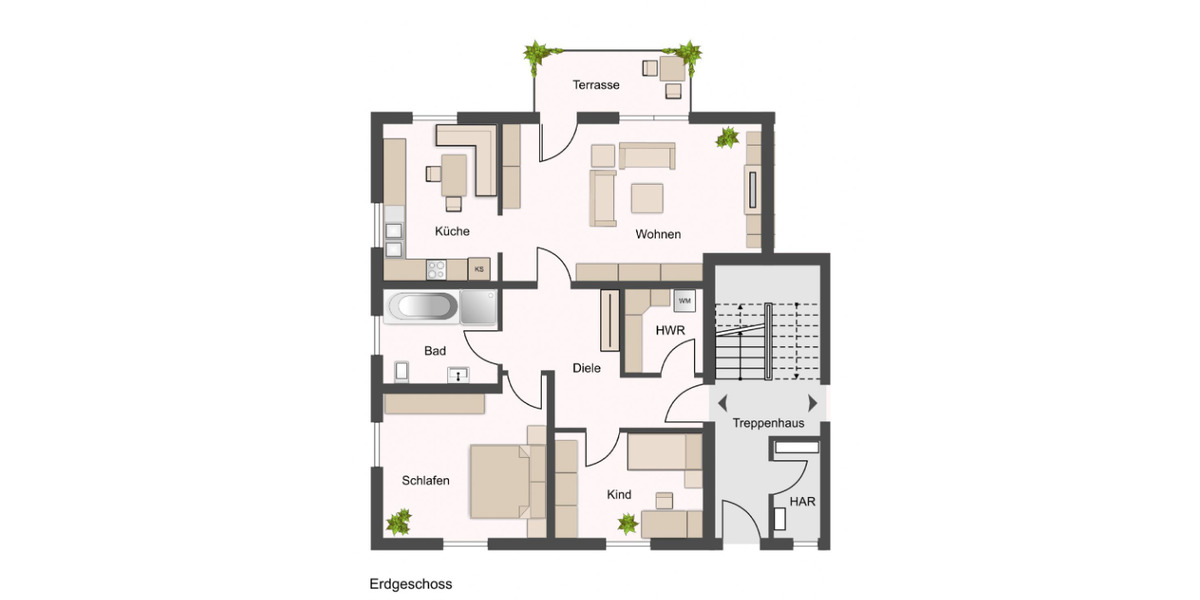 Erdgeschoßwohnung Eilenburg - 3 Zimmer, 88 m&sup2;, 970&euro; | Angebot:20620248