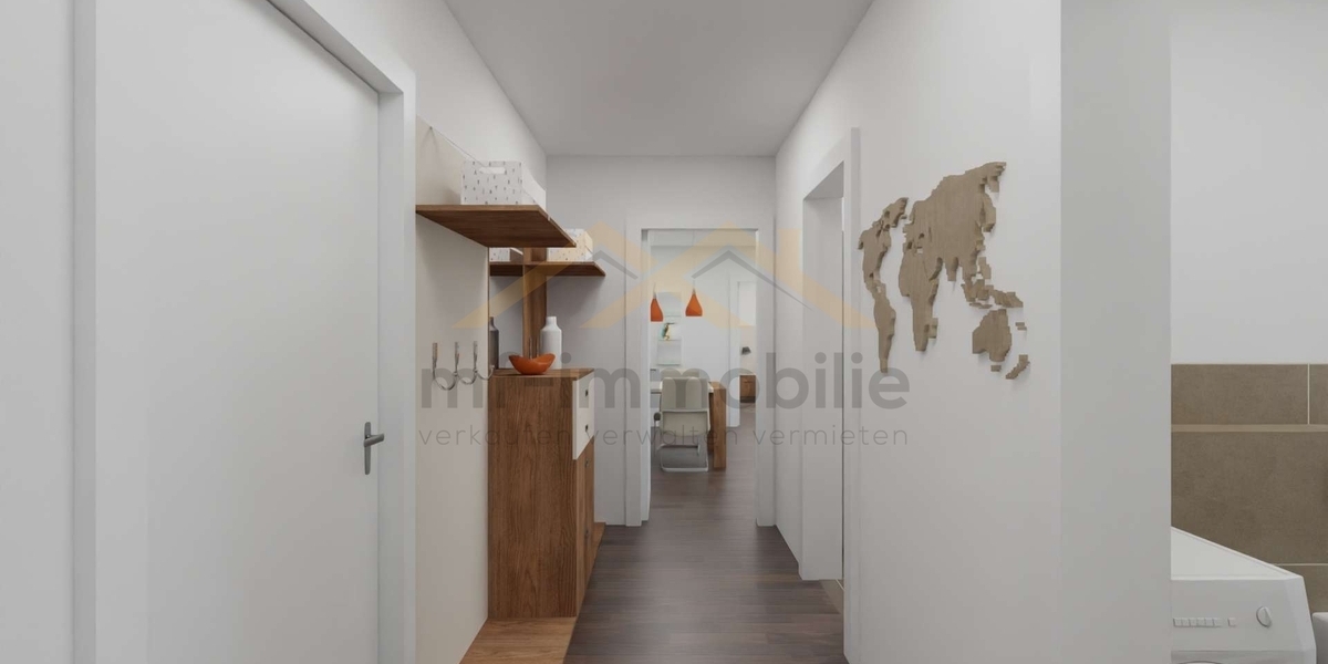 elegante 3-Zimmer Wohnung in Mariental 90 m² mit Tageslicht-Bad - Etagenwohnung Mariental Helmstedt - Grasleben | Angebot:27153105