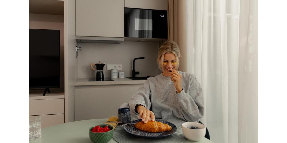 THE SAXXON: The Urban Studio 20% Early Bird Discount for 6 months: € 1.029 warm rent* 1 zimmer