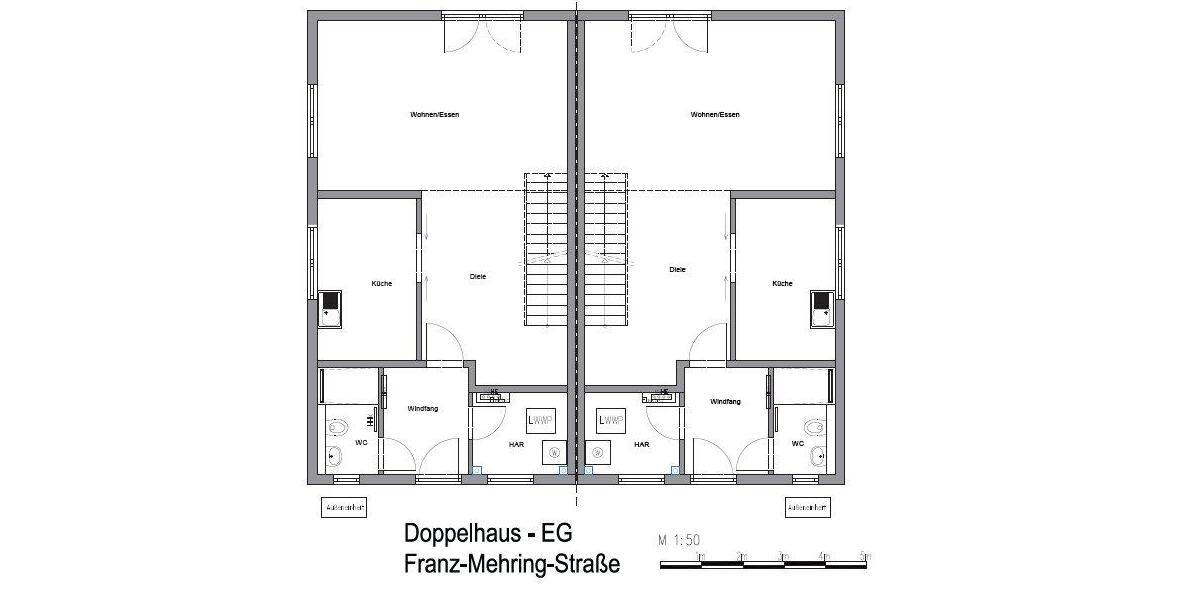 Doppelhaushälfte Finsterwalde - 4 Zimmer, 120 m&sup2;, 1.200&euro; | Angebot:26699762
