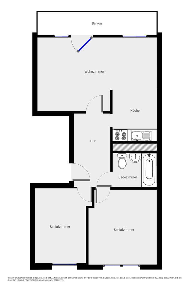 **JETZT EINZIEHEN**3-Raum-Wohnung EG Balkon Bad mit Wanne ab sofort