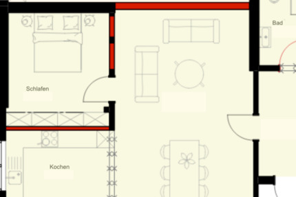 Wohnung Lennestadt - 3 Zimmer, 72 m&sup2;, 610&euro; | Angebot:25647875