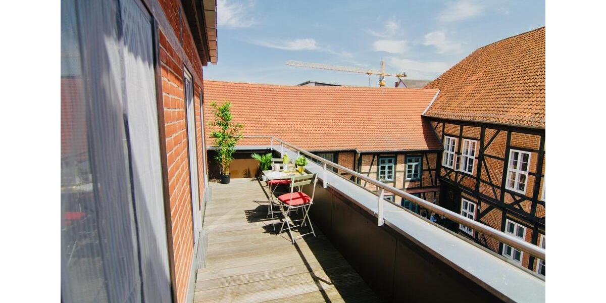 Möblierte 2-Zimmer-Wohnung, Möbliert, Altstadt, Terrasse 2 zimmer