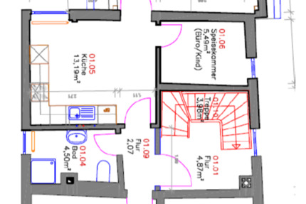 Wohnung Felsberg - 2 Zimmer, 76 m&sup2;, 860&euro; | Angebot:25868210