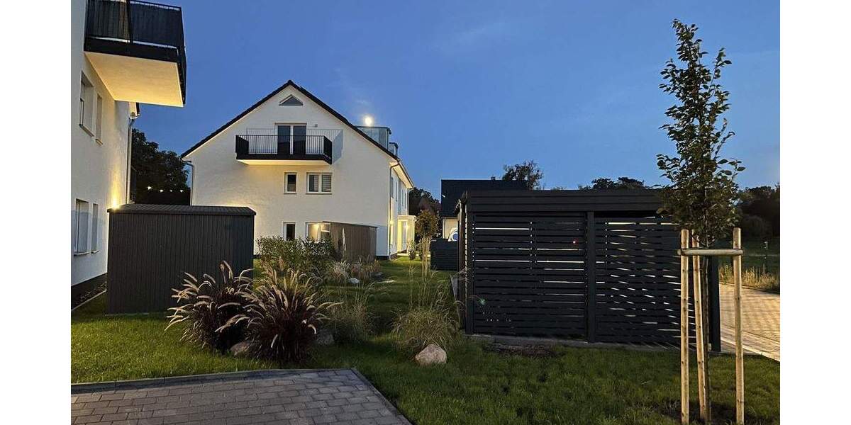 3-Zimmer Erdgeschoss-Wohnung im Effizienzhaus mit eigenem Garten - Neubau 2023 3 zimmer