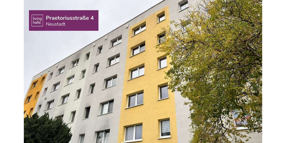 Wohnung zum Mieten in Halle 415 € 57.16 m² 2 zimmer