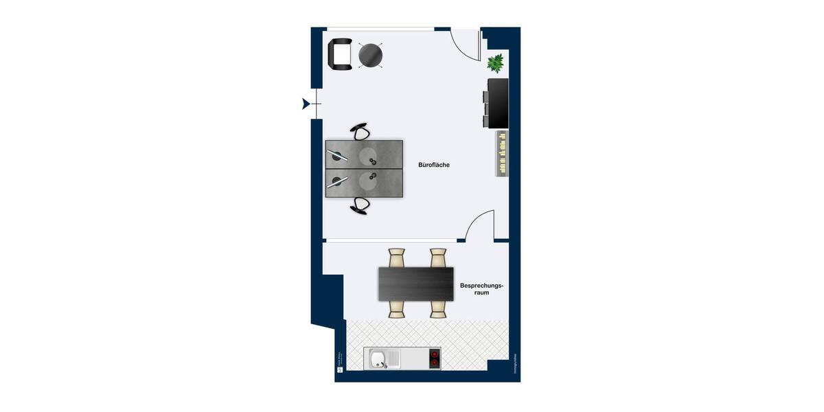 Gewerbeobjekt Donauwörth - 1 Zimmer, 41 m&sup2;, 660&euro; | Angebot:26358322