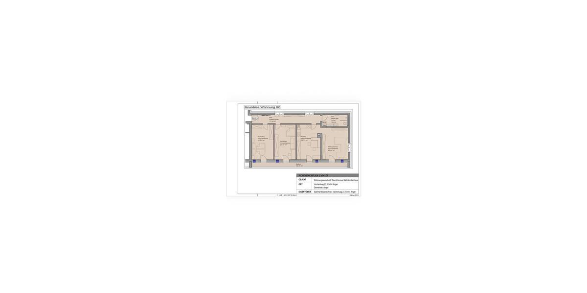 Etagenwohnung Anger - 3 Zimmer, 120 m&sup2;, 1.175&euro; | Angebot:25017938