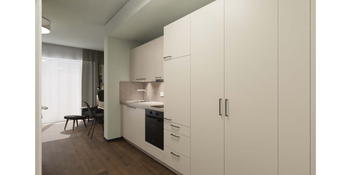 Etagenwohnung Bad Salzuflen Ehrsen-Breden - 1 Zimmer, 32 m&sup2;, 483&euro; | Angebot:24979224