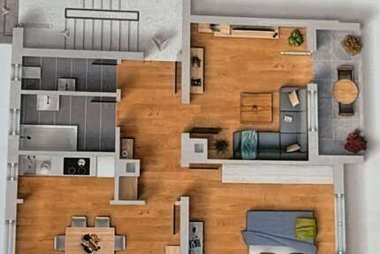 Wohnung Singen (Hohentwiel) - 2 Zimmer, 63 m&sup2;, 780&euro; | Angebot:27018160