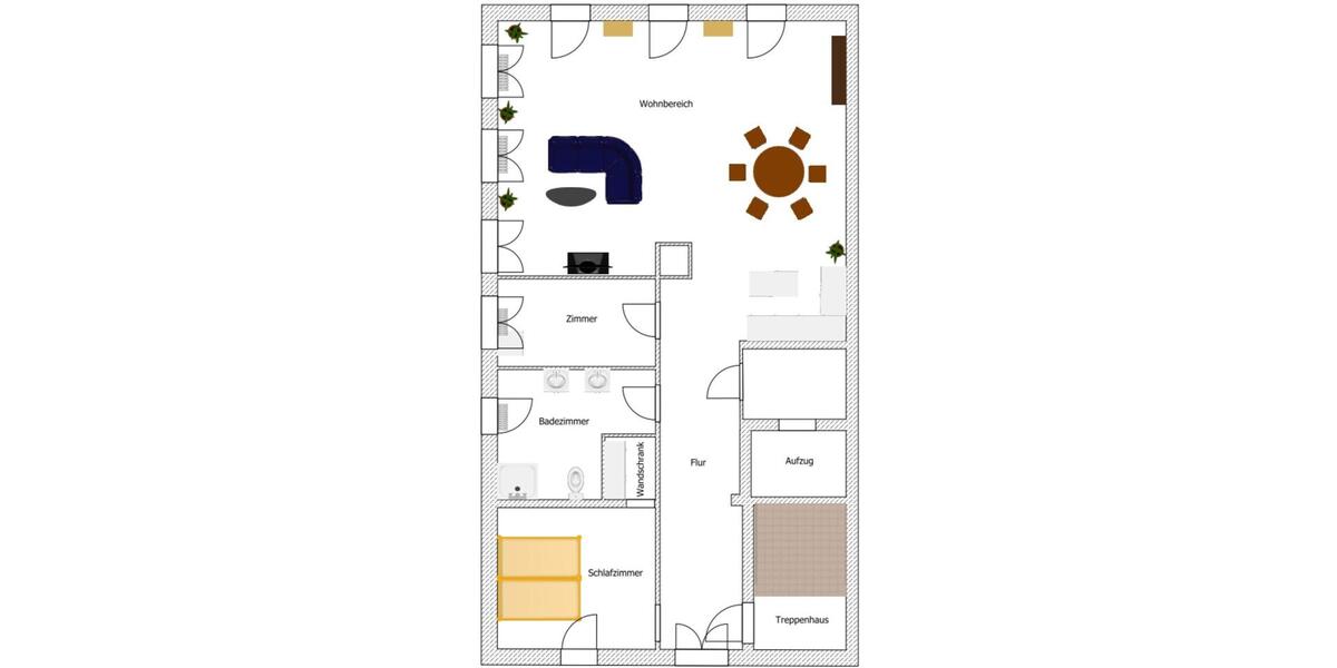 Tolle repräsentative Wohnung zu vermieten! 3 zimmer