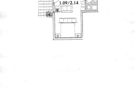 Wohnung zum Mieten in Nürnberg 395 € 37 m² 1 zimmer