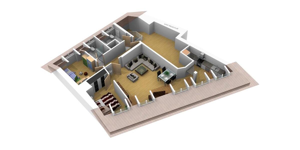 Dachgeschoßwohnung Bautzen - 3 Zimmer, 69 m&sup2;, 580&euro; | Angebot:26536082