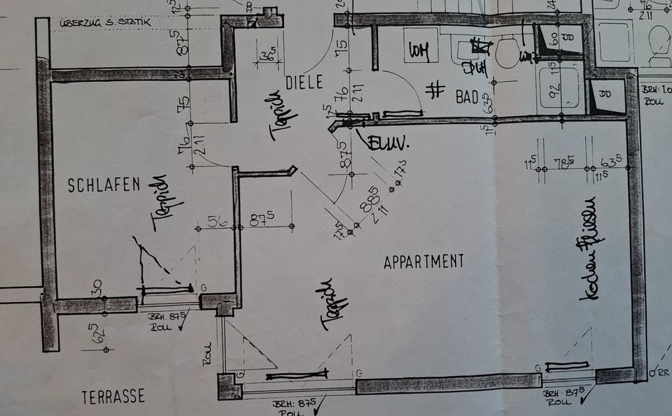 Etagenwohnung Hilchenbach - 2 Zimmer, 56 m&sup2;, 540&euro; | Angebot:24795610