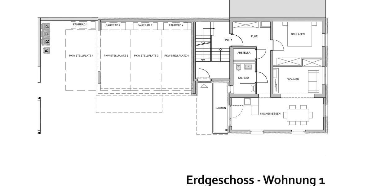 Erdgeschoßwohnung Großkrotzenburg - 1 Zimmer, 64 m&sup2;, 890&euro; | Angebot:24957468