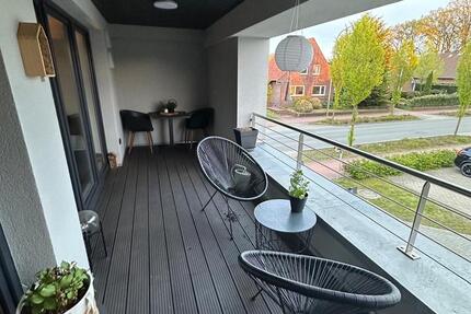 Maisonette-Whg. 138 qm in Zeven m. EBK, Loggia u. Carport 4 zimmer