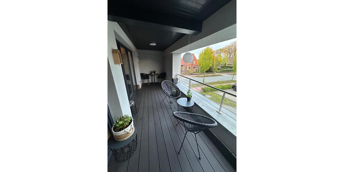 Maisonette-Whg. 138 qm in Zeven m. EBK, Loggia u. Carport 4 zimmer