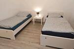 MonteurWohnungen 3 SchlafZimmer Bad Küche WohnZimmer balkon