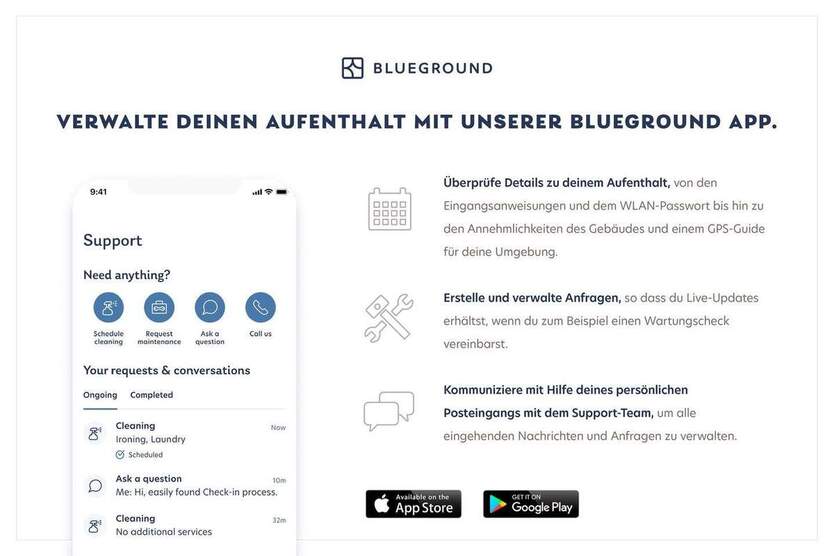 Blueground ID369, Mitte 2 zimmer