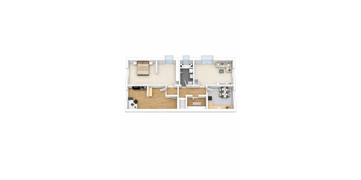 Etagenwohnung Bergen - 4 Zimmer, 100 m&sup2;, 950&euro; | Angebot:25843942