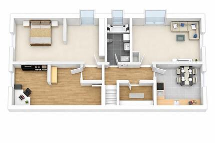 Wohnung Bergen - 4 Zimmer, 100 m&sup2;, 950&euro; | Angebot:25843942