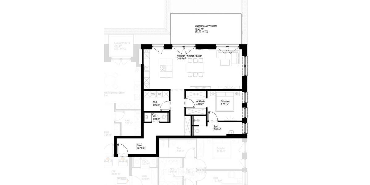 Etagenwohnung Haren / Emmeln Emmeln - 2 Zimmer, 94 m&sup2;, 1.100&euro; | Angebot:26723236