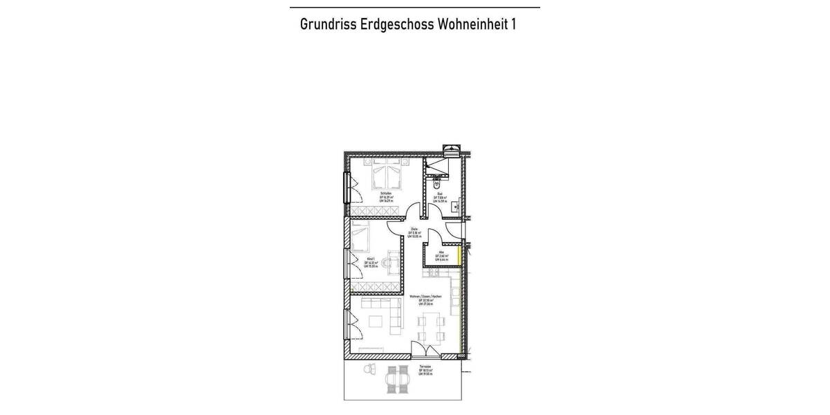 Etagenwohnung Konz Obermennig - 3 Zimmer, 81 m&sup2;, 980&euro; | Angebot:26824797
